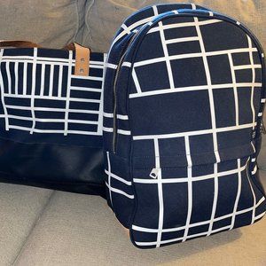 Jack Spade Travel Set (Backpack and Weekender Bag)